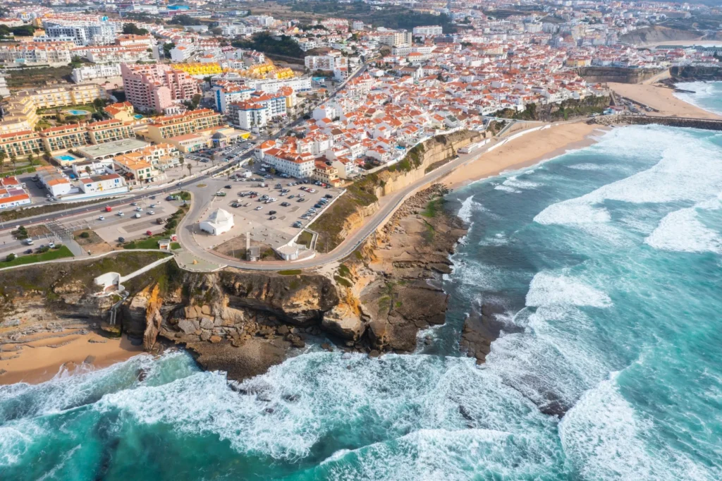 Vista aerea da Ericeira
