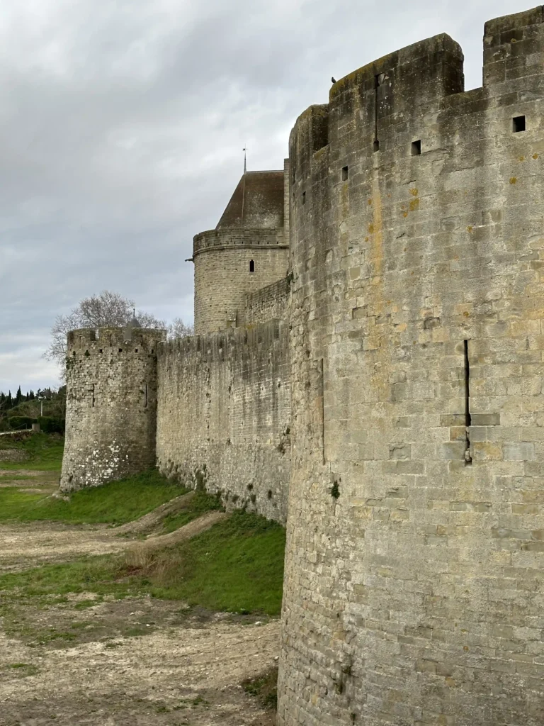 Muralhas de Provins em nosso passeio a Provins