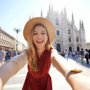 Guia brasileira em Milao