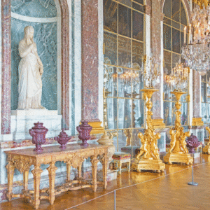 Sala dos espelhos em Versalhes