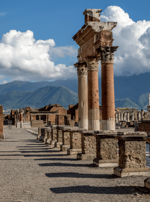 Descubra as ruínas de Pompéia