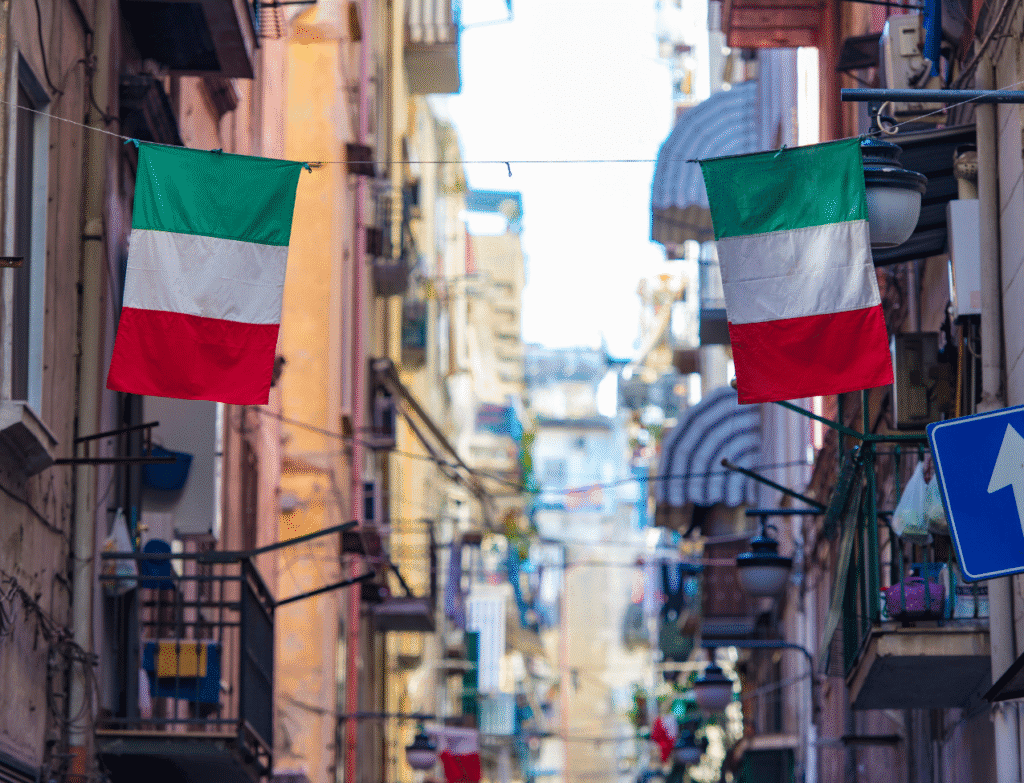 Passeio pelas ruas de Nápoles