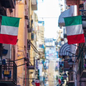 Passeio pelas ruas de Nápoles